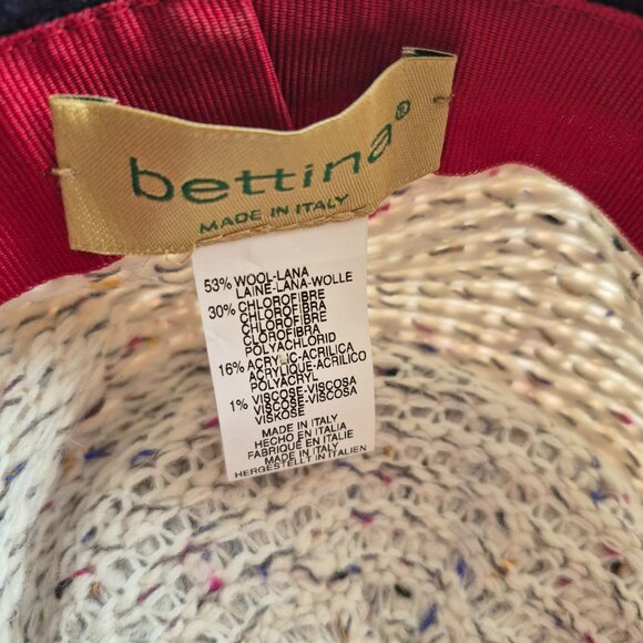 Bettini Two-tone Fedora/Trilby Women's Hat Made In Italy - Picture 7 of 10